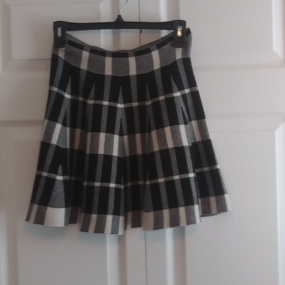 Plaid aline skirt